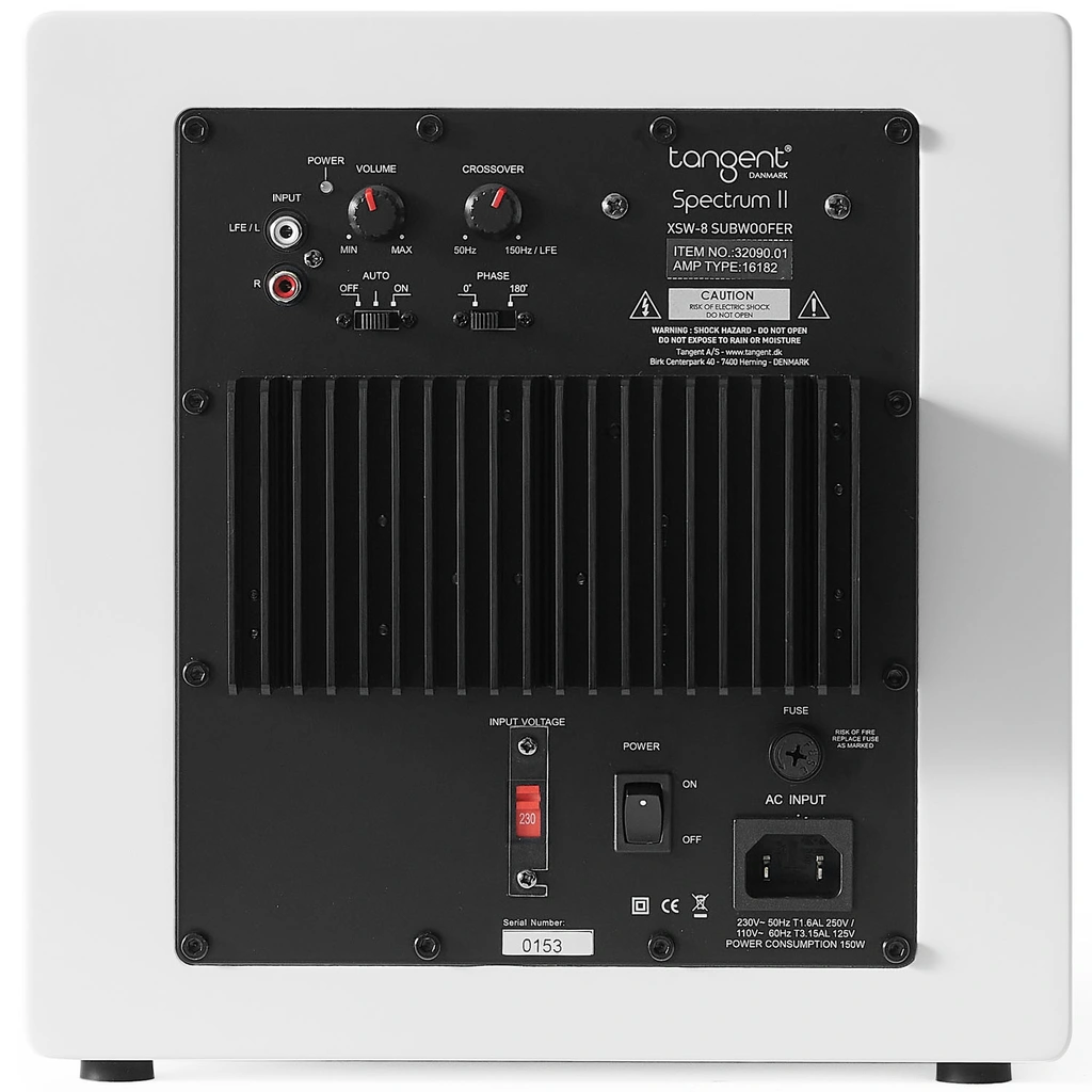 Speaker Subwoofer Spectrum XSW8 II White