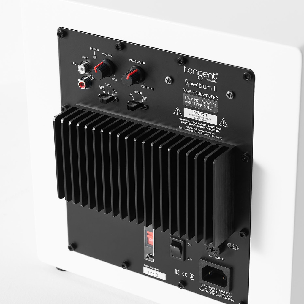 Högtalare Subwoofer Spectrum XSW8 II Vit