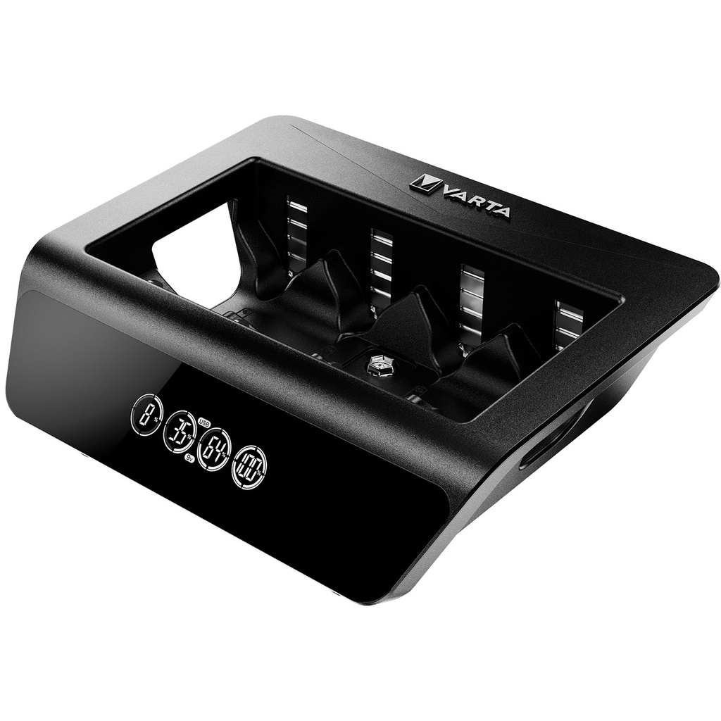 Batteriladdare LCD Universal Charger+ AA/AAA/C/D/9V