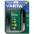 Batteriladdare LCD Universal Charger+ AA/AAA/C/D/9V