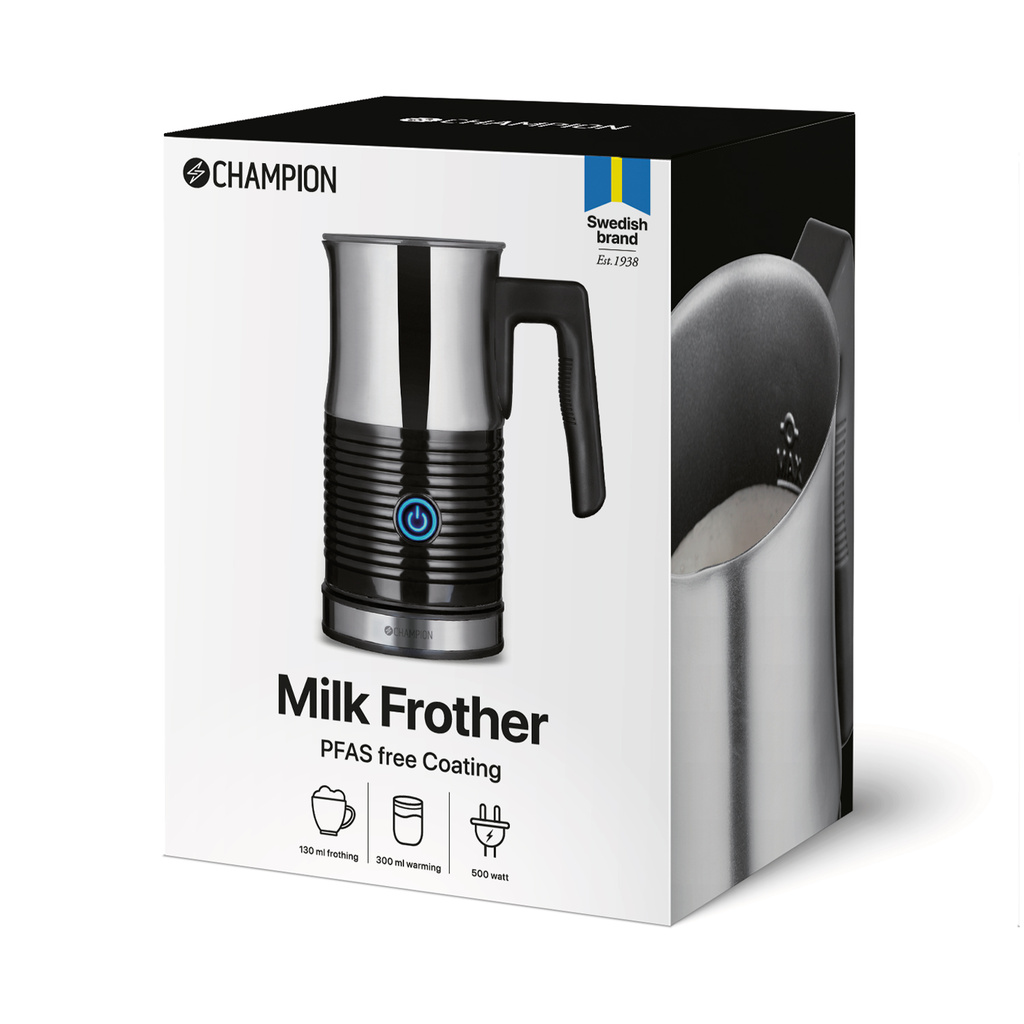 Milk Frother 130ml/300ml MS210 Stainless Steel