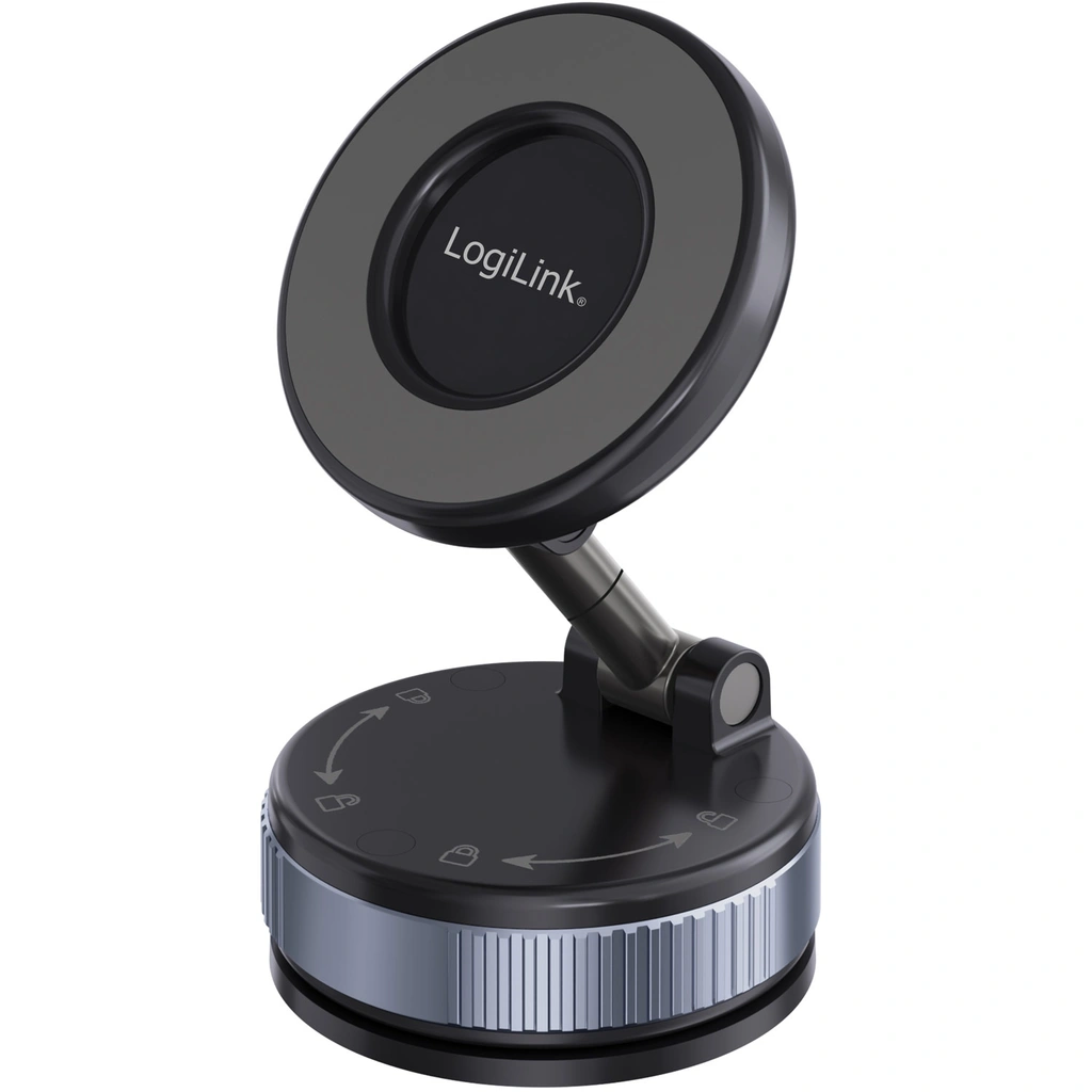 Mobilhållare magnetisk med vakuumfäste