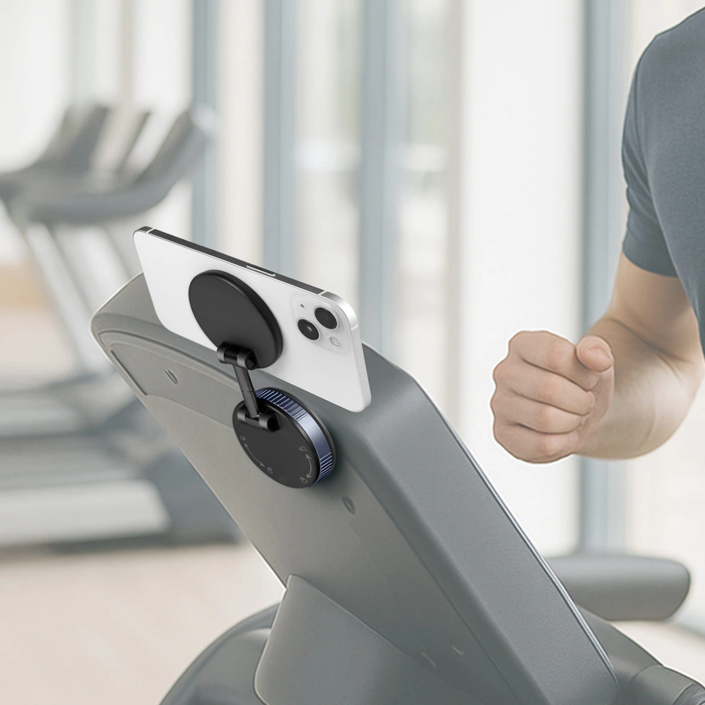 Mobilhållare magnetisk med vakuumfäste