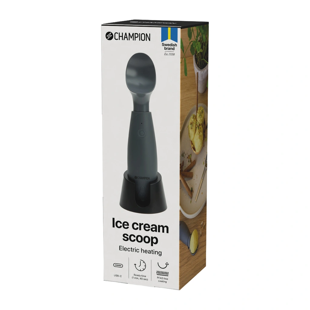 Ice Cream Scoop Electric USB-C GS400 Matte grey