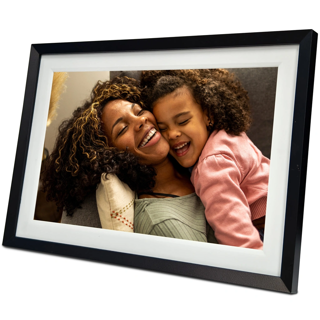 Digital fotoram 10,1" Wifi FRAMEO programvara Tre utbytbara ramar