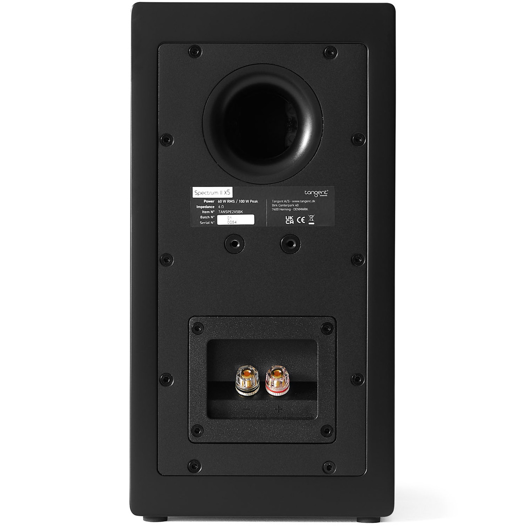 Högtalare 2-vägs Spectrum X5 II Svarta