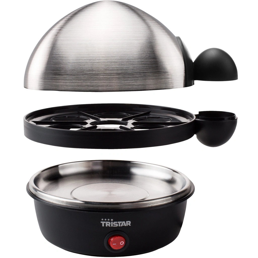 Äggkokare upp till 7ägg Rostfritt lock 350W 