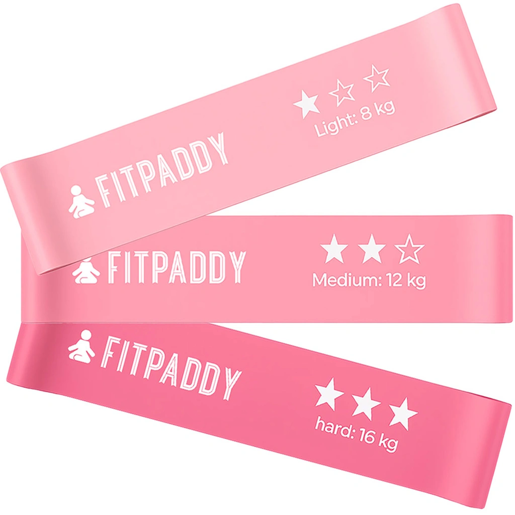 Elastic Band Plus Set 3 pcs Pink