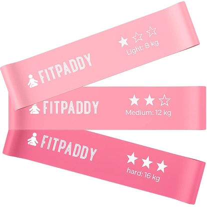 Elastic Band Plus Set 3 pcs Pink