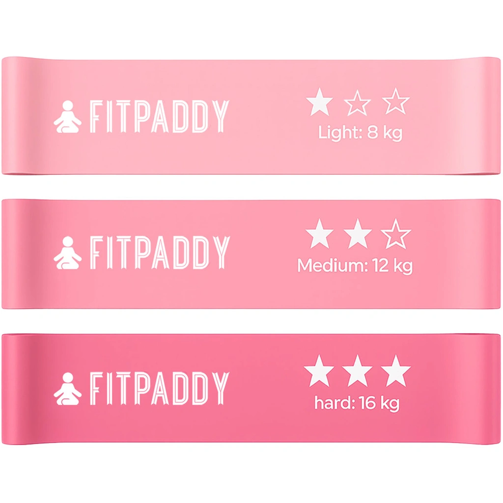 Elastic Band Plus Set 3 pcs Pink