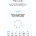 Smart Ring Saturn Svart - S