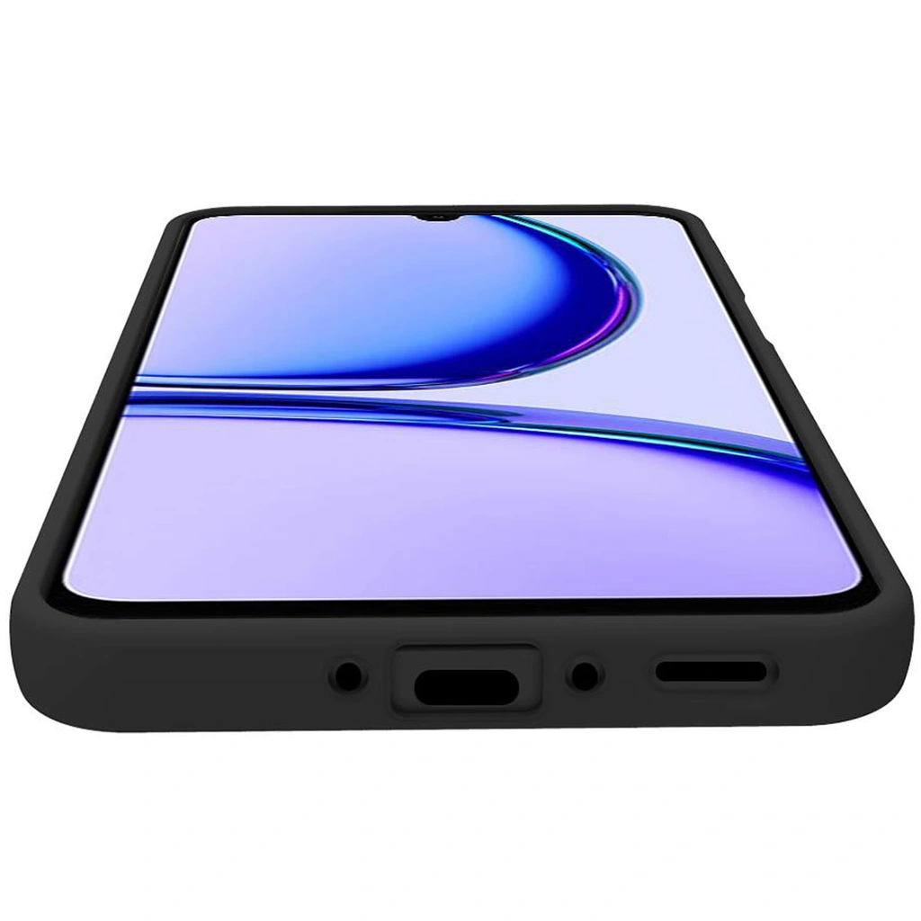 Cromo Soft rubber case A26 5G / A26 5G Enterprise Edt Transparent Svart