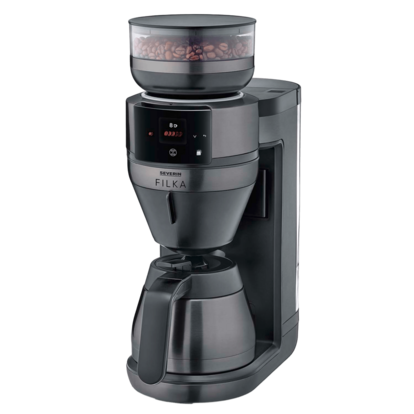 Helautomatisk filterkaffebryggare FILKA 2.0 med termoskanna KA 4855 Dark Inox