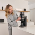 Helautomatisk filterkaffebryggare FILKA 2.0 med termoskanna KA 4855 Dark Inox