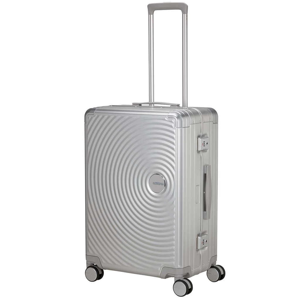 Resväska Soundbox Aluminium 68 Medium Silver