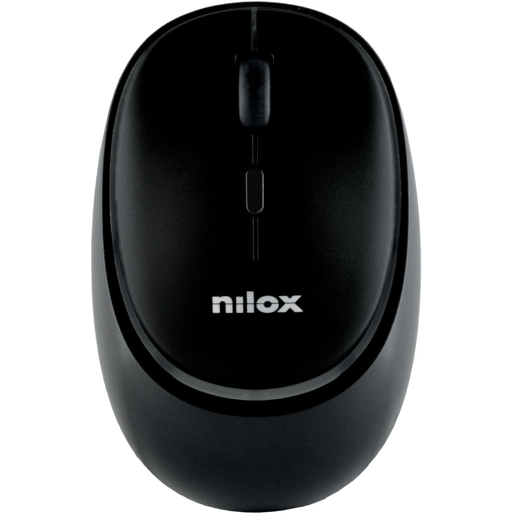 Wireless Mouse Dual Mode (BT + 2.4 GHz) Silent Rechargeable Black
