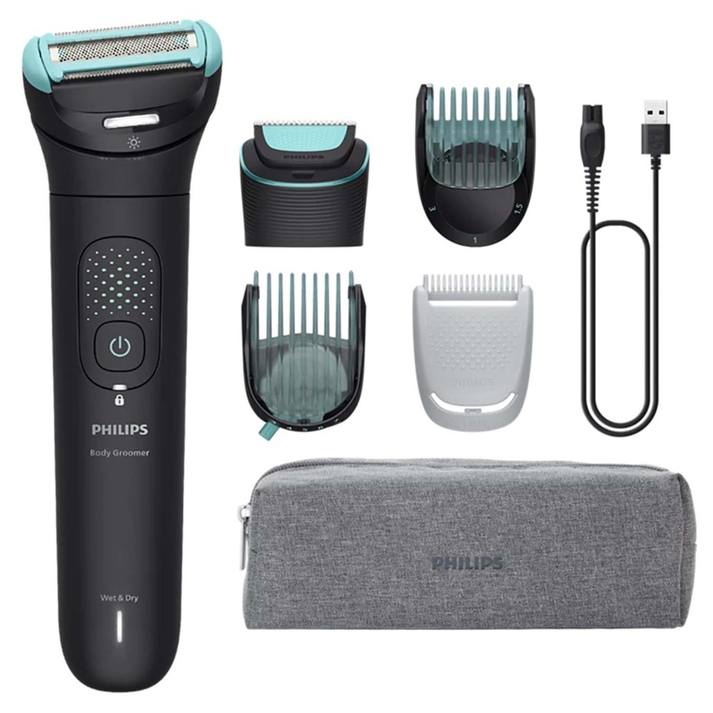 Body Groomer 7000 Series 2D flex head & dual trim-shave system BG7470/15