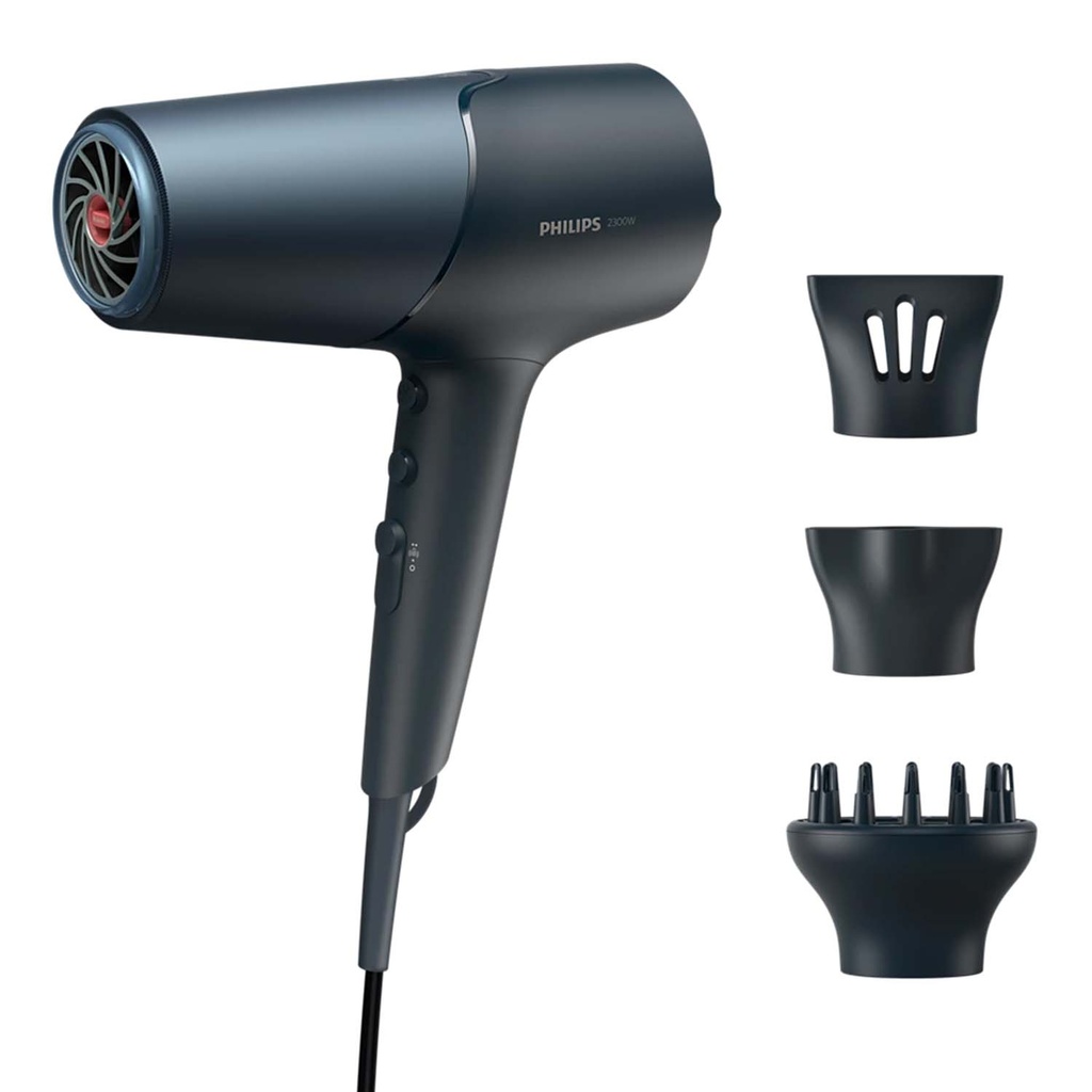 Hårfön 2300W  3 värme & 2 hastighetsinställningar BHD512/20