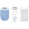 Epilator med sladd +4 tillbehör BRE247/00