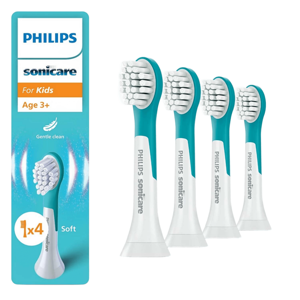 Borsthuvud Sonicare för barn 4st HX6034/90