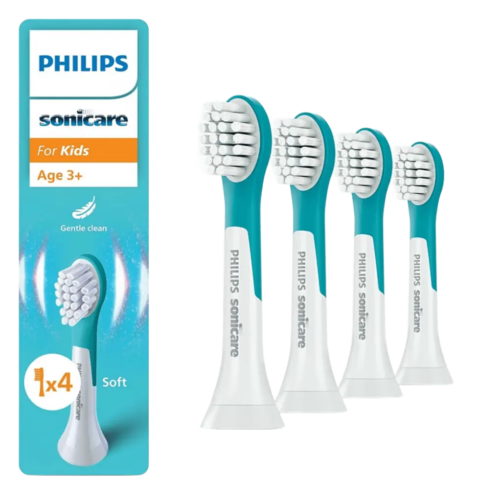 Borsthuvud Sonicare för barn 4st HX6034/90