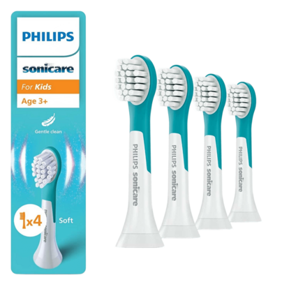 Sonicare For Kids 4-pack brush heads HX6034/90