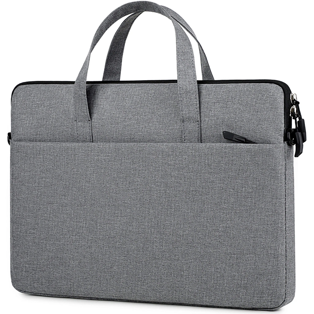 Slim laptop bag 15.6“ Gray
