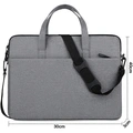 Slim laptop bag 15.6“ Gray