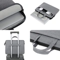 Slim laptop bag 15.6“ Gray