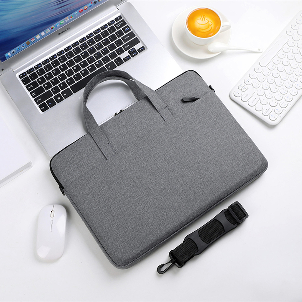 Laptopväska Slim 15,6" Grå