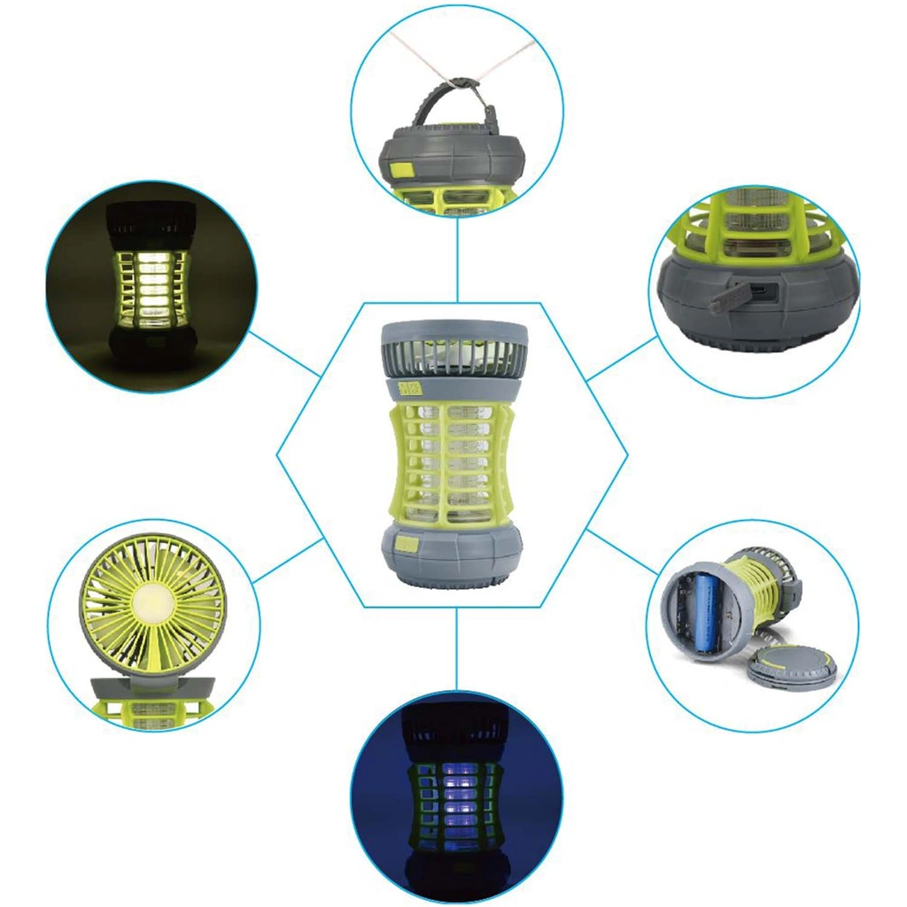 Camping Lantern with Mosquito Killer/ Fan