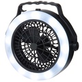 Camping Lampa med Fläkt