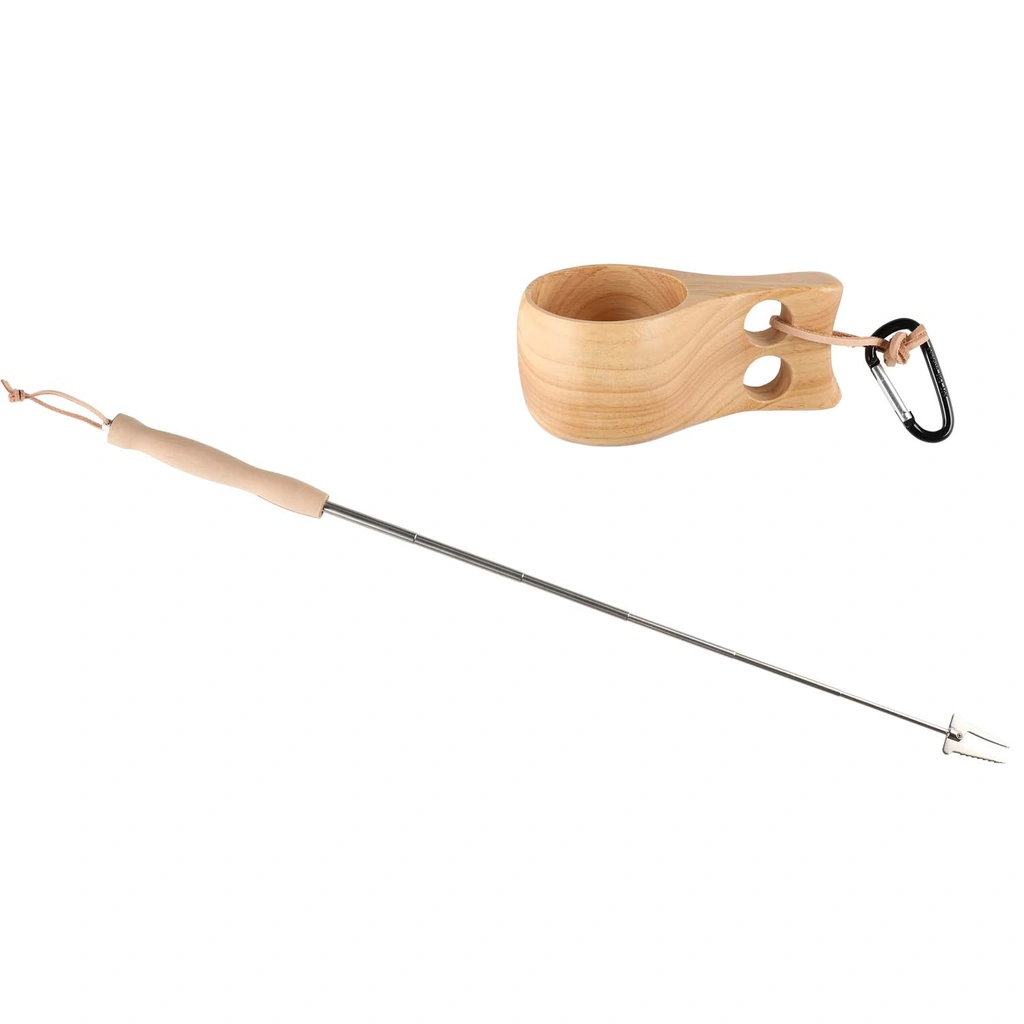 Wooden Cup & Sausage Stick Gift Box