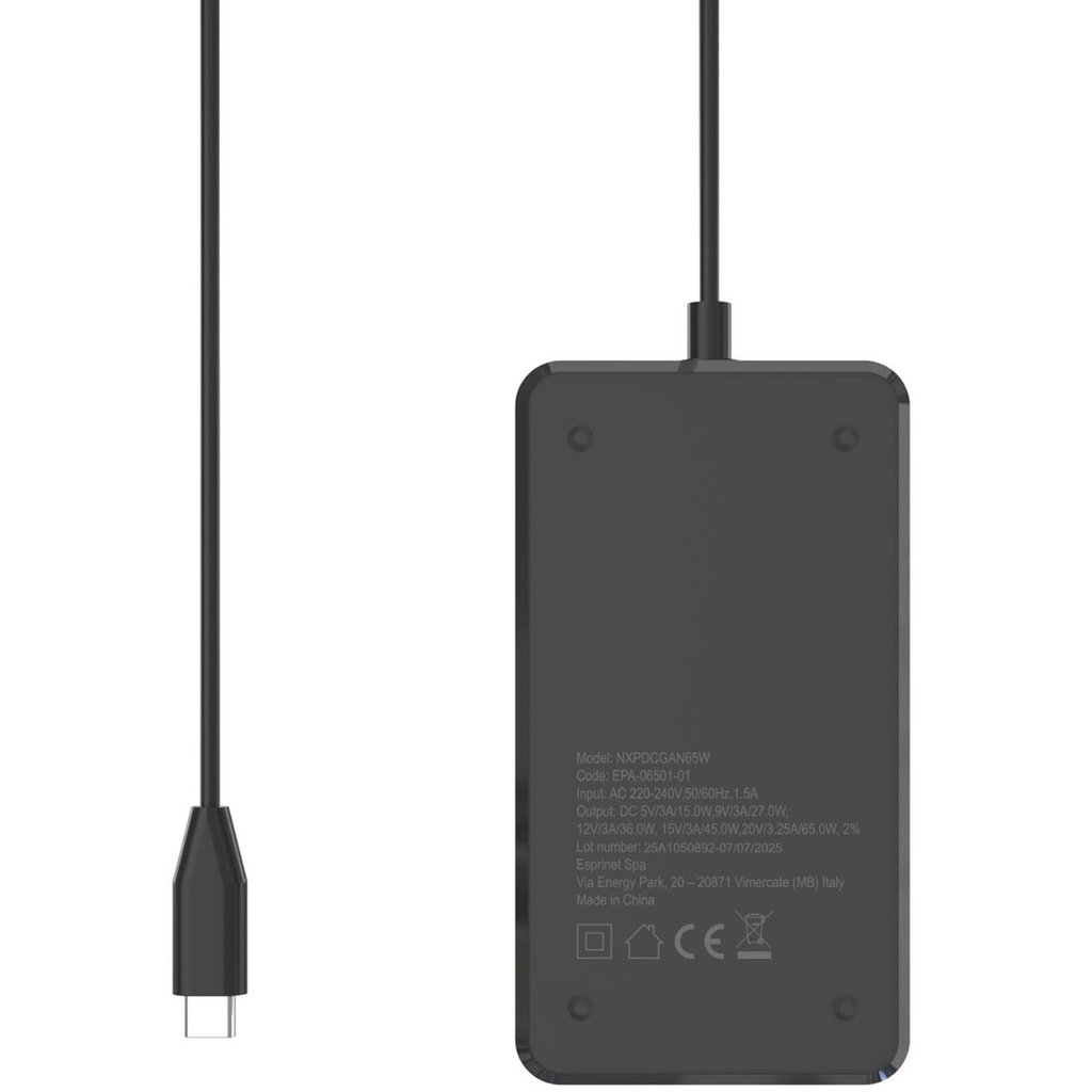 Laptopladdare USB-C 65W