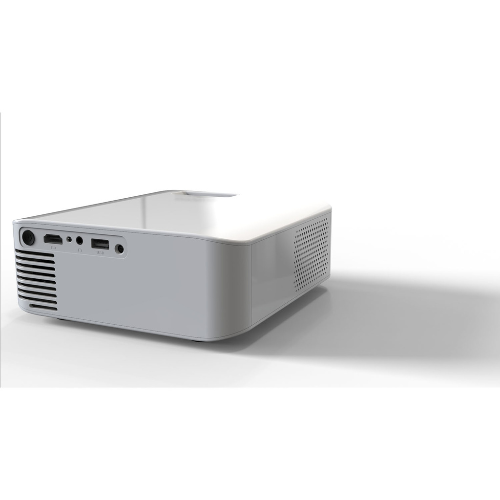 Projektor 4K 45"-180" 400 ANSI lumen HDMI USB Bluetooth Vit