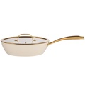 Sauté pan Maku beige 28 cm with Lid 3,5 L
