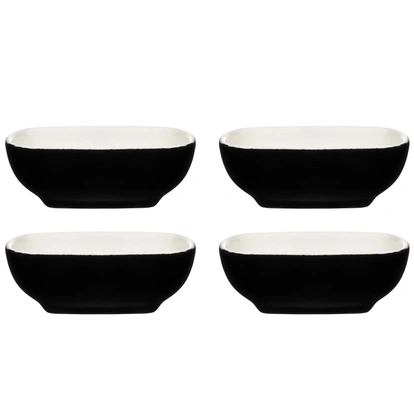 Dip / Serveringskål Svart 4 st