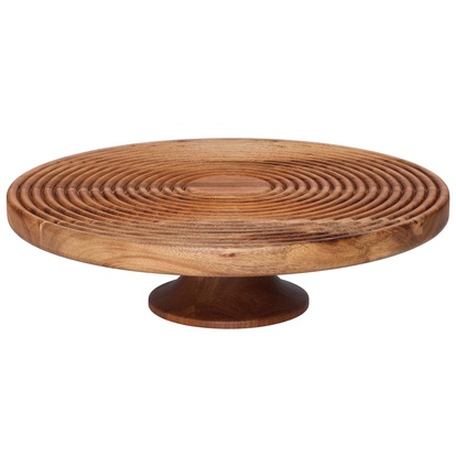 Uppläggningsfat akacia 30 cm