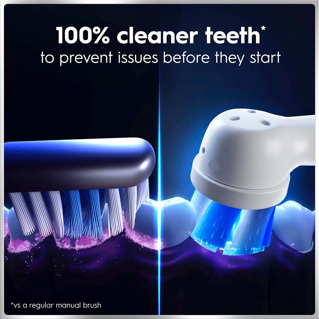 Eltandborste iO6 White, 1 Extra Refill