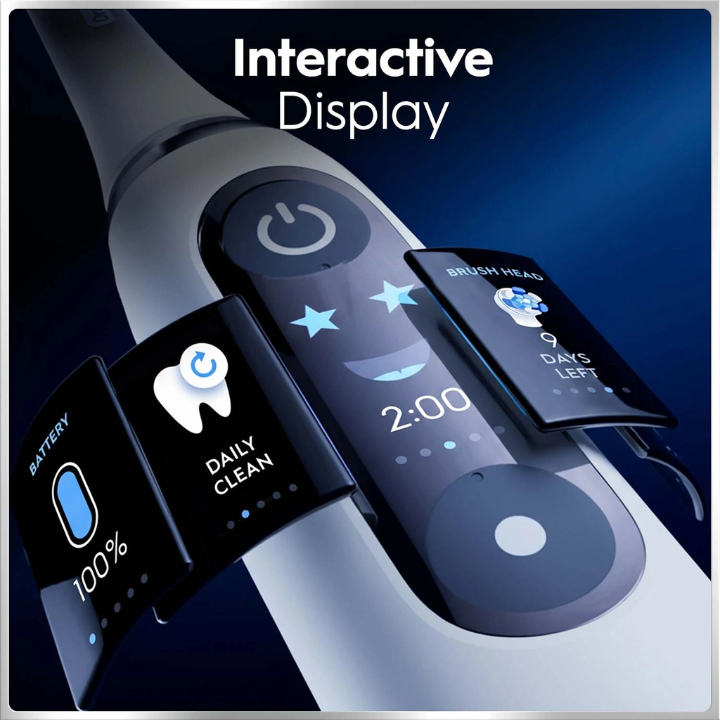 Eltandborste iO6 Series Pink Sand Sensitive, 1 Extra Refill