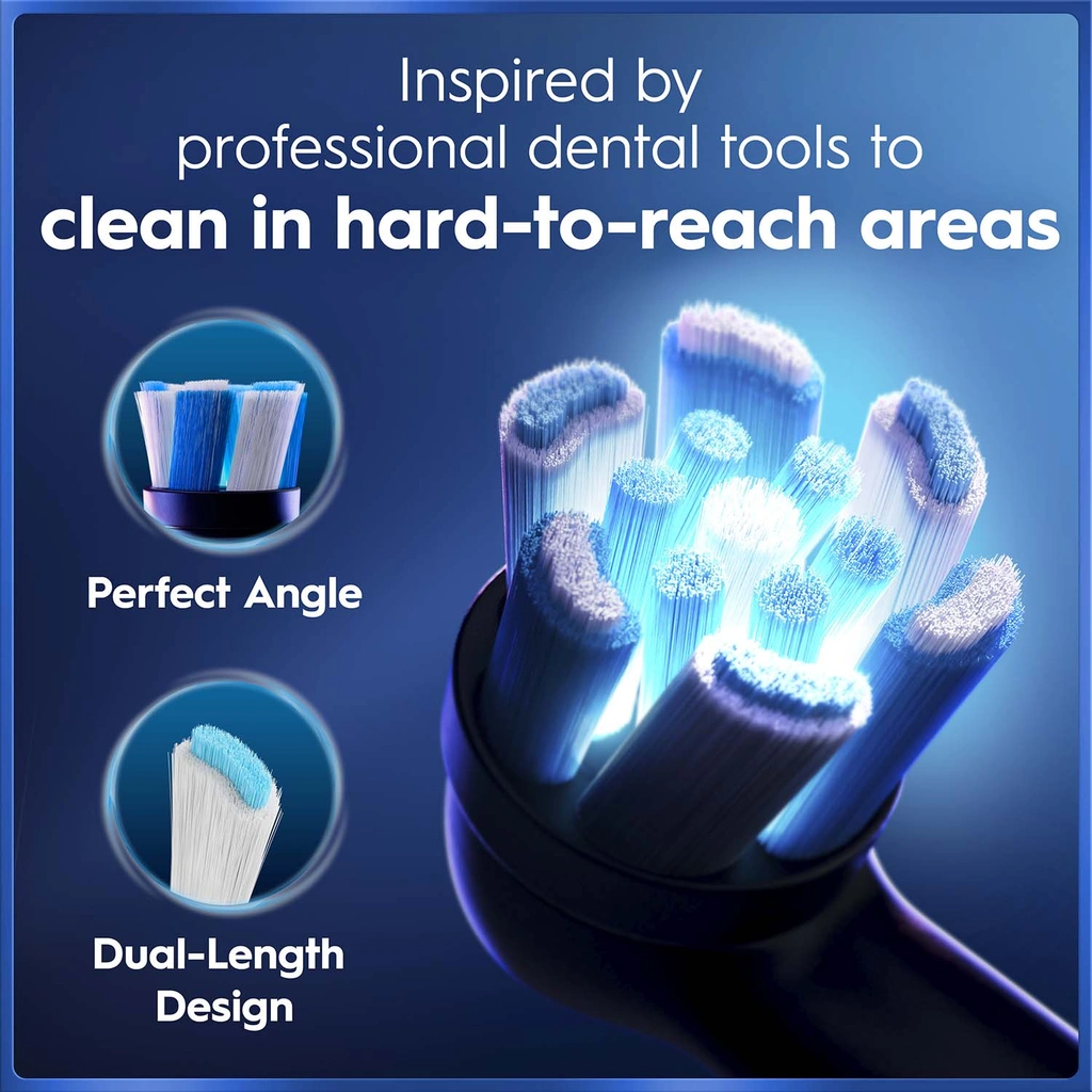 Eltandborste iO5 Matt Black Travel Case Ref Holder