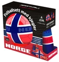 Fotbollsset NORGE - Boll och Koner