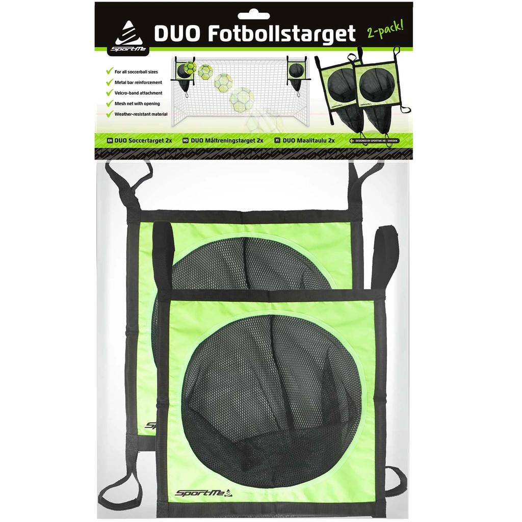 Fotbollstarget Duo 2-Pack