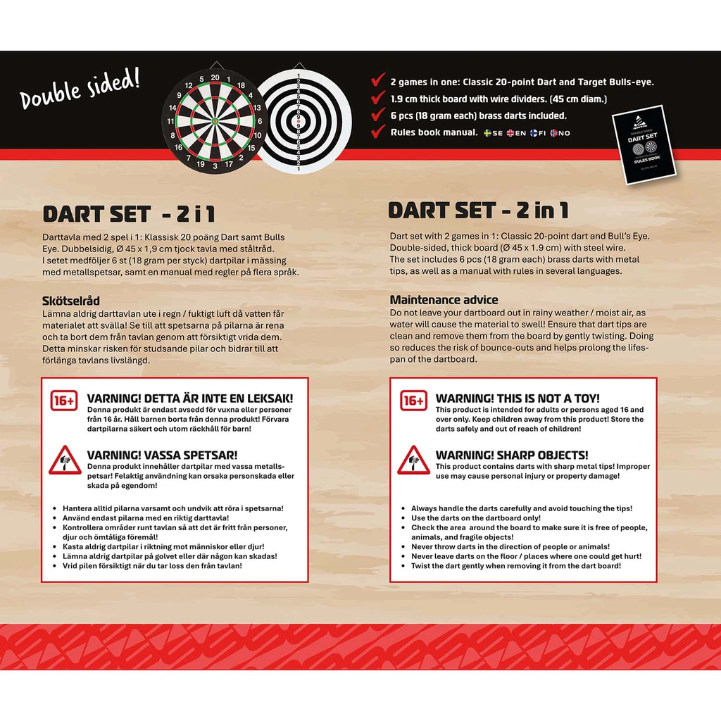 Dart Set - 2 i 1