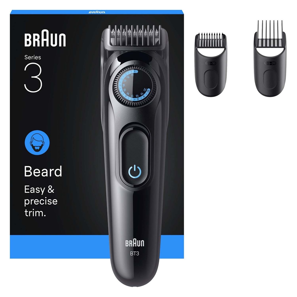 Skäggtrimmer BT3520 +3 stylingtillbehör