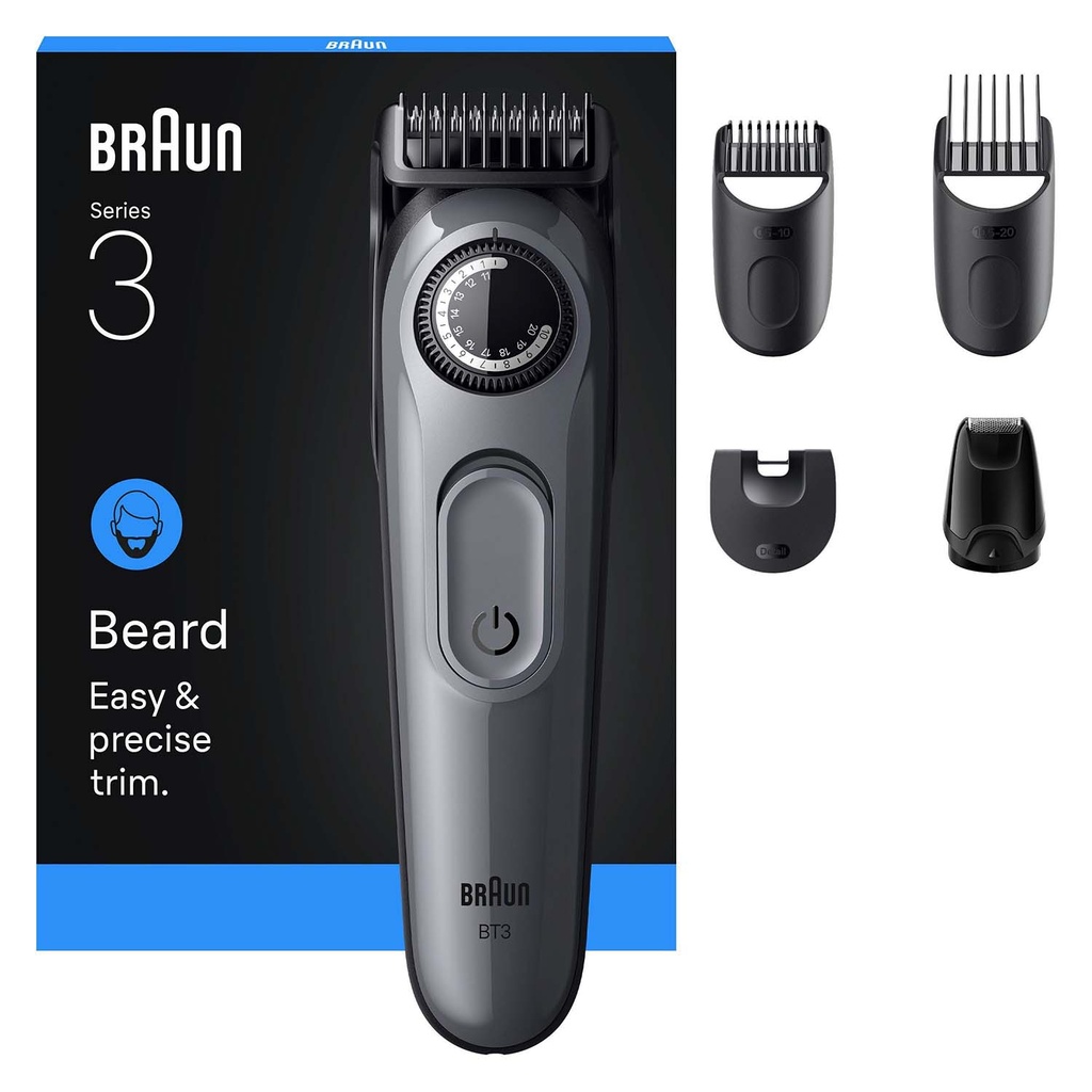Skäggtrimmer BT 3560 +5 stylingtillbehör
