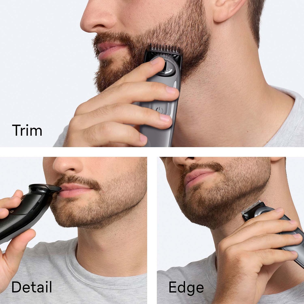 Skäggtrimmer BT 3560 +5 stylingtillbehör