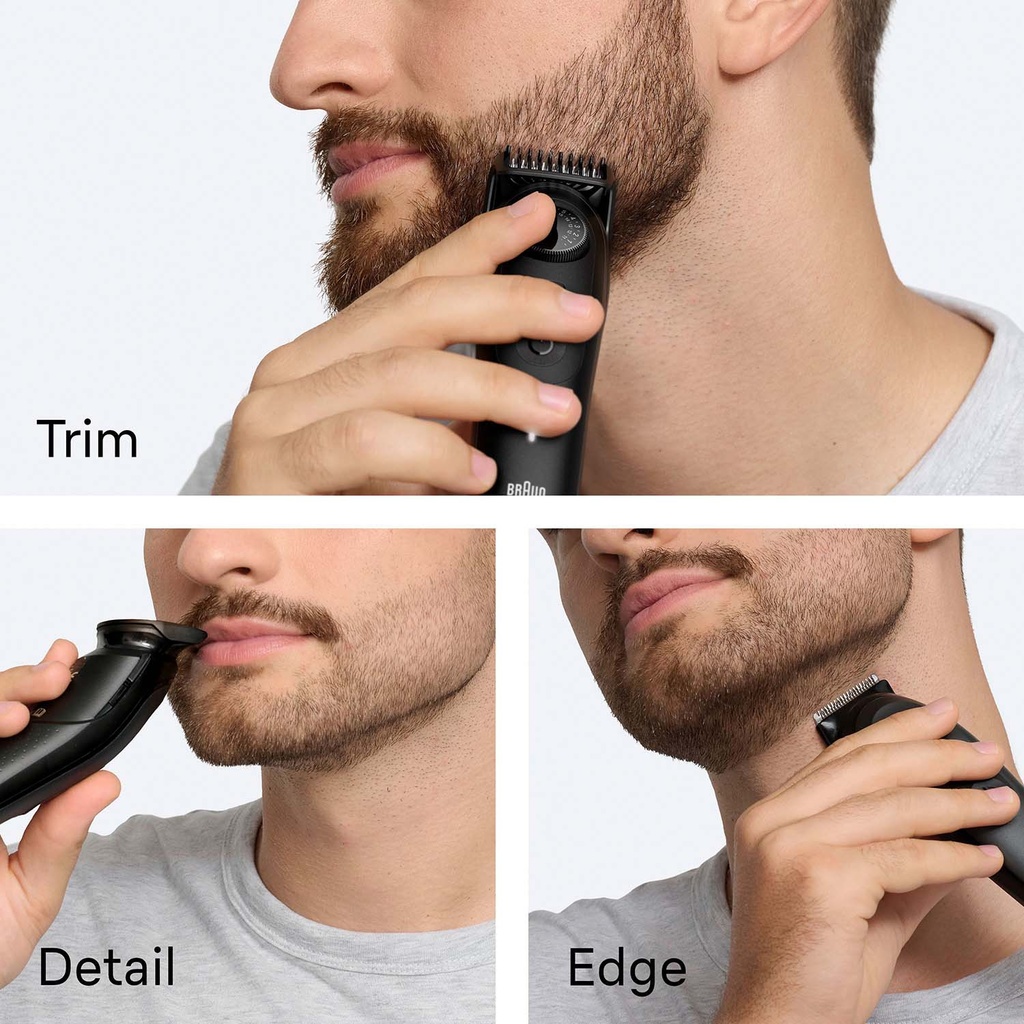 Skäggtrimmer BT 5520 +4st stylingtillbehör