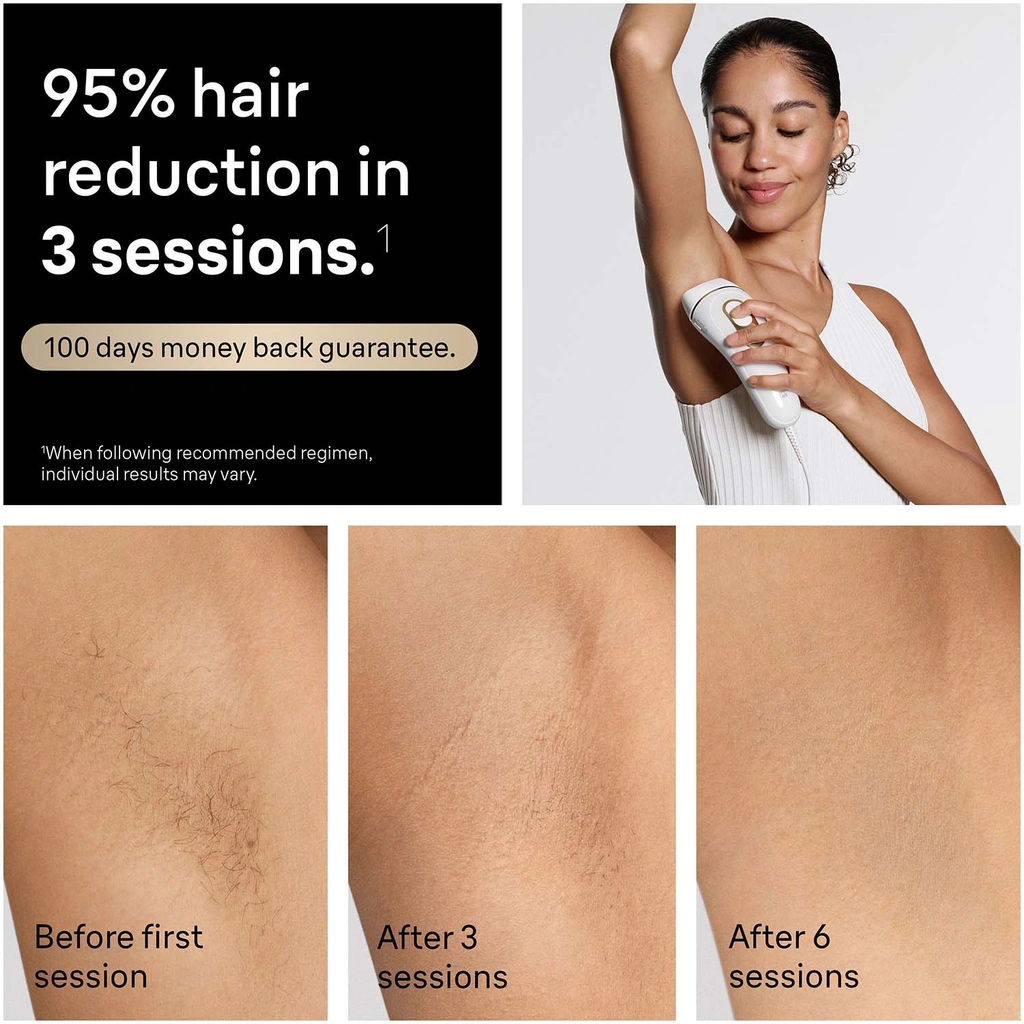 IPL Silk·expert Pro 5, Hårborttagning Hemma, 2 huvuden, PL5210