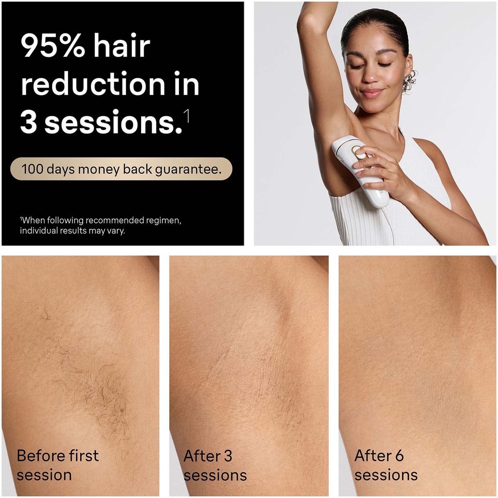 IPL Silk·expert Pro 5, Hårborttagning Hemma, 2 huvuden, PL5221